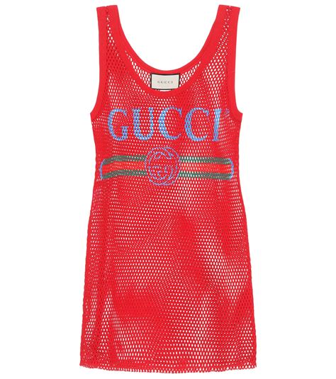 gucci mesh top